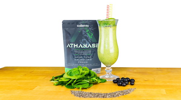 Blueberry & Peanut Butter Smoothie - SALIENTS