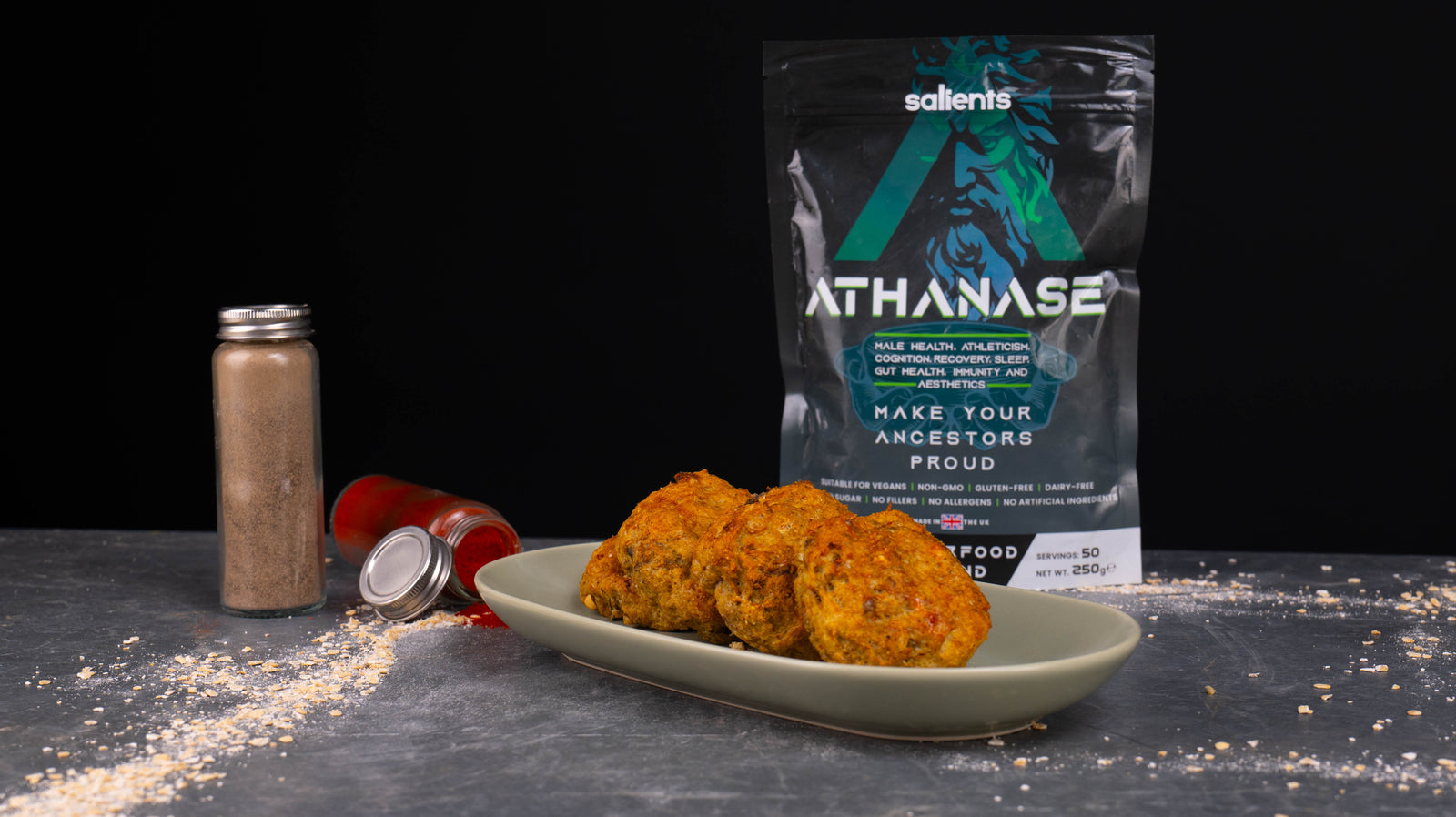 High Protein Chicken Burgers